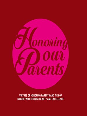 cover image of Honoring Our Parents